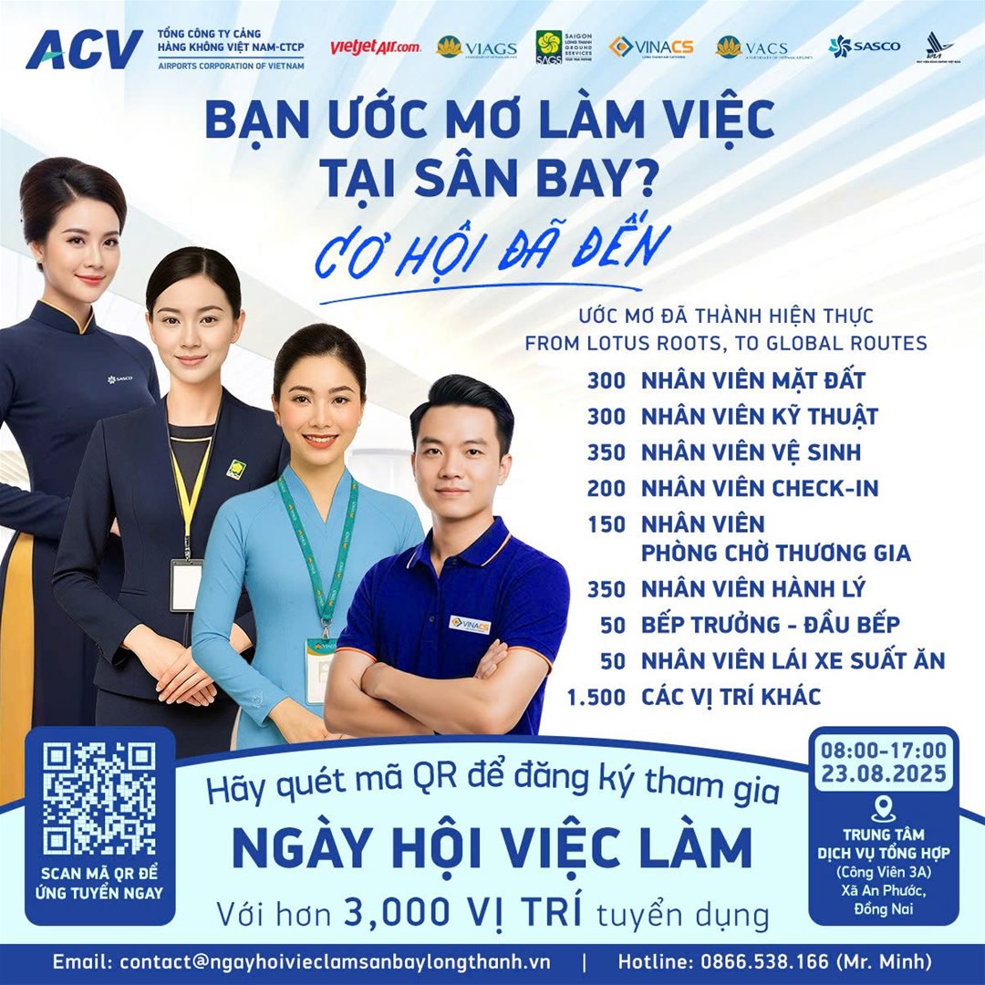 LHU – Nguồn nhân lực chất lượng cao cho Sân bay quốc tế Long Thành
