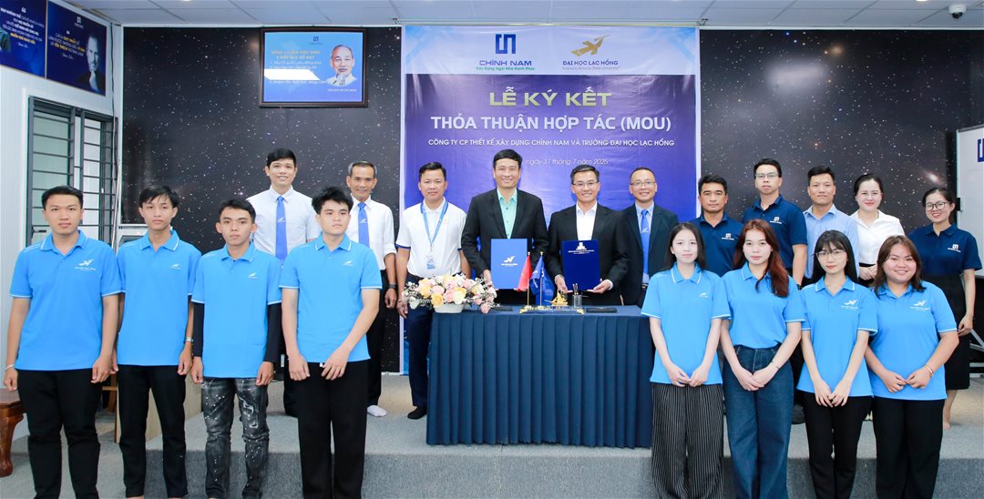 LHU kí kết hợp tác cùng công ty Xây dựng Chính Nam